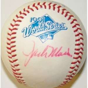 Jack Morris Autographed Ball   1991 World Series Game 