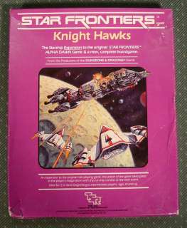 Star Frontiers Knight Hawks Expanded Campaign Game Rules Maps  
