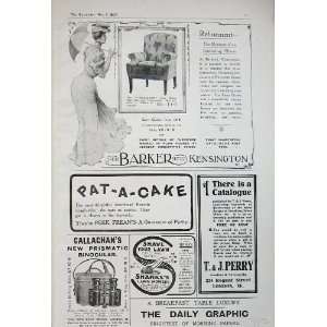  1907 Binocular Perry Peek Frean Barket Kensington Paper 