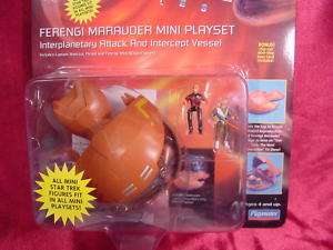 Star Trek Ferengi Marauder Ship With Figures  
