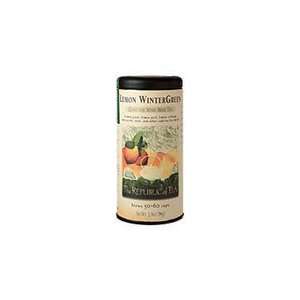 Lemon WinterGreen, Full leaf Loose Herb Tea, by The Republic of Tea, 1 