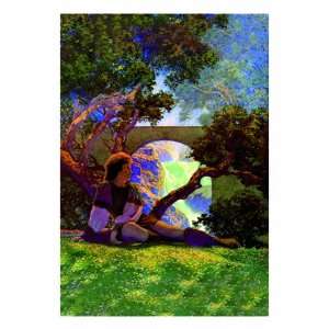  The Knave of Hearts in the Meadow by Maxfield Parrish 