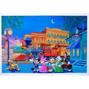  Manny Hernandez & Disney ARRIVING IN STYLE LTD ED Mixed Media 