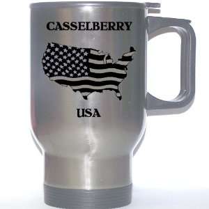  US Flag   Casselberry, Florida (FL) Stainless Steel Mug 