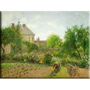   Eragny 30x22 Streched Canvas Art by Pissarro, Camille