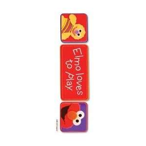  Jolees Sesame Street Title Stickers, Elmo Loves To Play 
