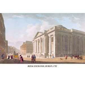  Royal Exchange, Dublin, 1792   Paper Poster (18.75 x 28.5 