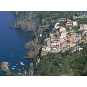 Village of Riomaggiore, Cinque Terre, Unesco World Heritage Site 