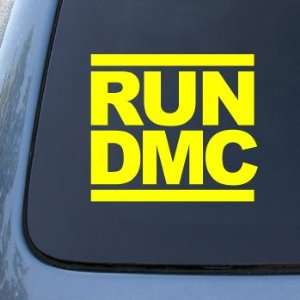RUN DMC   Vinyl Car Decal Sticker #A1639  Vinyl Color Yellow