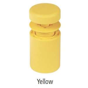  Matte Yellow MultiMount Standoffs 1/2 Diameter   Pack of 