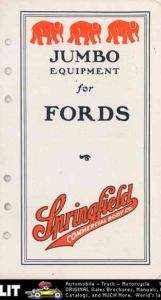 1926 Ford Model T Car Truck Jumbo Transmission Brochure  