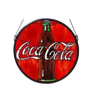   106226 21H X 21W Coca Cola Button Medallion Staine