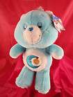 Care Bears Plush 20th Anniversay BEDTIME BEAR w/TAG 10 Inch MINT 