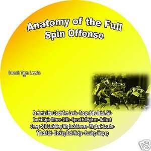  Football Coaching Dvd   Anatomy of the Full Spin Offense 