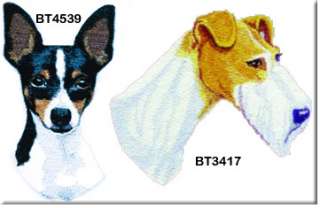 FOX TERRIER embroiderd Challenger jacket ANY COLOR B  