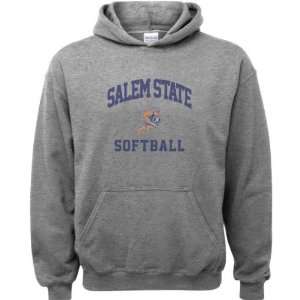  Salem State Vikings Sport Grey Youth Varsity Washed Softball 