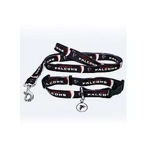  Atlanta Falcons Dog Collar & Leash Set