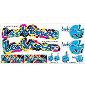  LeoVince X3 Sticker Kit   Plasma Automotive