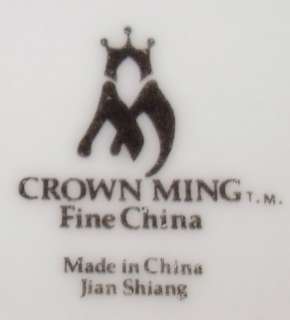 Crown Ming China Bird Of Paradise Cup & Saucer Set  