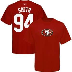  Reebok Justin Smith San Francisco 49ers #94 Scrimmage Gear 