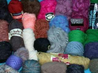 Yarn Lot Wool Mohair Cascade Reynolds Grignasco Fleisher NR  