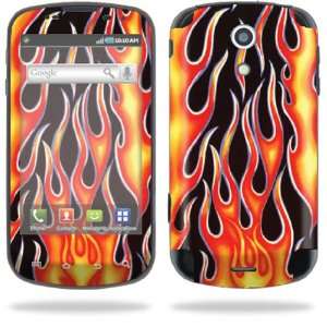   Decal for Samsung Epic 4G Sprint Hot Flames Cell Phones & Accessories