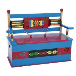  Levels of Discovery Musical Toy Box Bench Baby