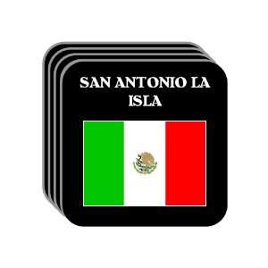  Mexico   SAN ANTONIO LA ISLA Set of 4 Mini Mousepad 