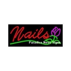  Nails LED Sign 11 x 27
