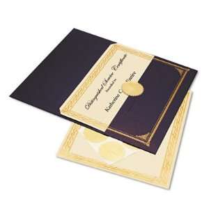  Ivory/Gold Foil Embossed Award Cert. Kit Blue Electronics
