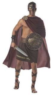 Spartan Warrior Mens Spartan Halloween Costume  