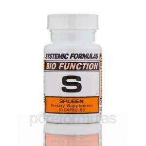  s spleen 60 capsules by systemic formulas Health 