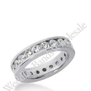   Bands, Channel Setting 2.00 ct. DEB4211014K   Size 6.75 Jewelry