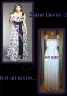 FOXYMAMAS WHITE Plus Size Casual Wedding Dress Gown  