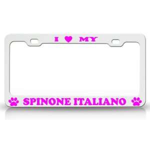  I LOVE MY SPINONE ITALIANO Dog Pet Animal High Quality 