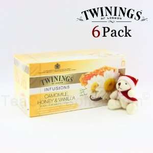 Twinings Fruit Herbal Infusions Camomile Honey & Vanilla Tea / 25 Tea 