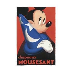  Chapeaux Mousesant Giclee Poster Print, 16x22