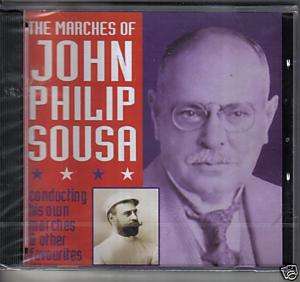 THE MARCHES OF JOHN PHILIP SOUSA   CD   NEW    