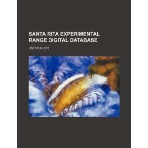  Santa Rita Experimental Range digital database users 