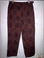 St. Johns Bay Womens Dress Pants Size 12P Stretch NWOT  
