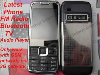 Latest 2 Sim Quad Band Cell Mobile Phone /4 TV FM Radio Bluetooth 