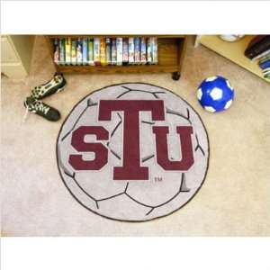  Texas Southern Tigers NCAA 29 Round Soccer Ball Area Rug 