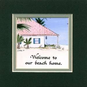   Beach Home Southern Welcome Sign Home Decor Vacationa Saying Home