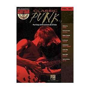  Hal Leonard Classic Punk Guitar Play  Along Volume 102 