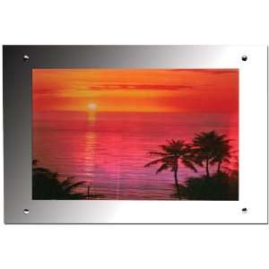   Frame Tropical Ocean Scene with Wave Sounds, 26 Wide