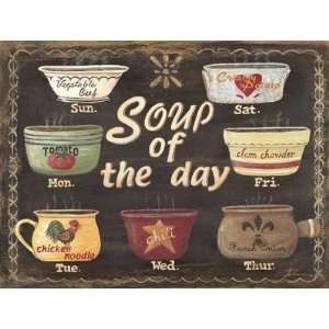  Soup Of The Day Poster Print