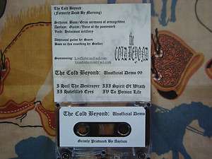   Cold Beyond   Private Wisconsin Black Metal Demo Cassette 1999  