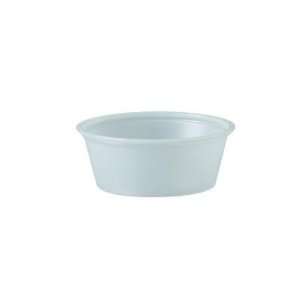  1.5 Oz Plastic Soufflé Portion Cup in Translucent Office 