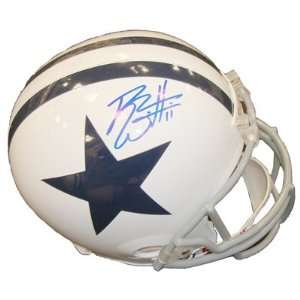  Roy Williams Signed Helmet Dallas Cowboys REP HELMET 