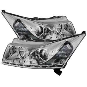   PRO YD CCRZ11 DRL C Chevy Cruze Chrome DRL LED Projector Headlight